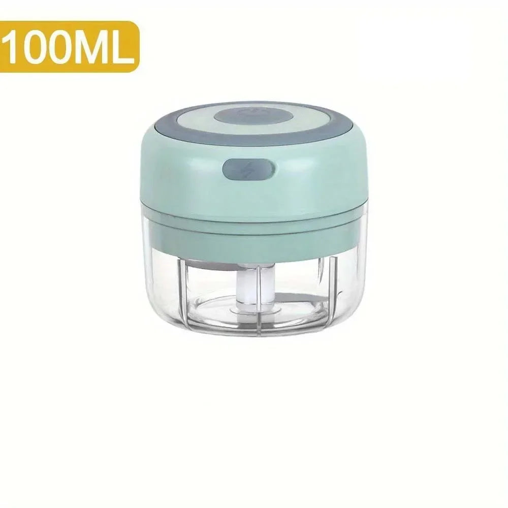 250ml Electric Garlic Chopper Meat Grinder and Vegetable Crusher Kitchen Tool
