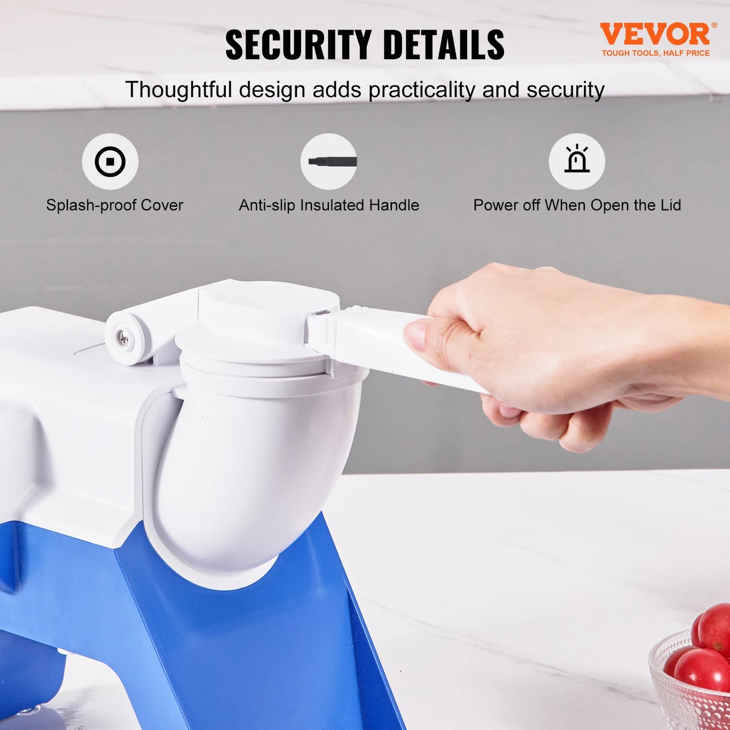 VEVOR Electric Snow Cone Machine for Home and Commercial Use